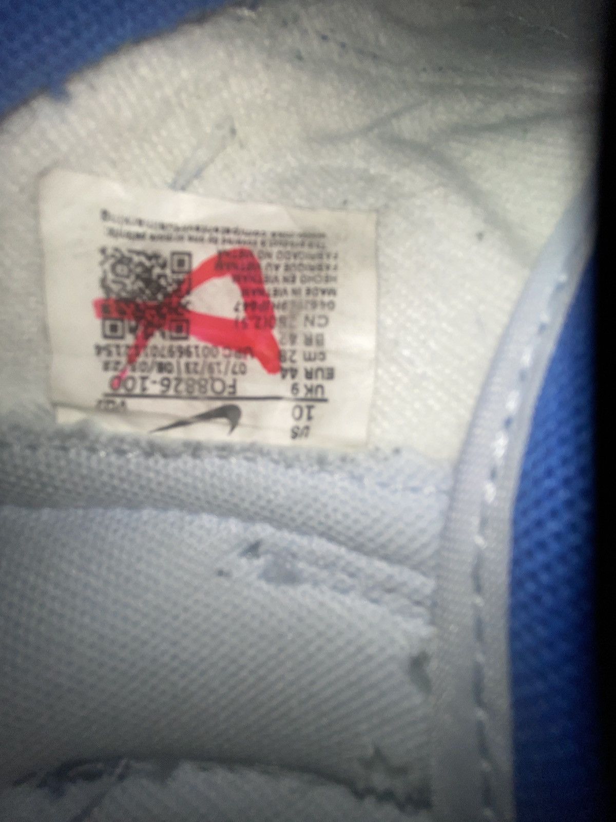 Nike NIKE Dunk Low Men's Blue&Navy SIZE 10 USTrainers Size US 10 / EU 43 - 7 Thumbnail
