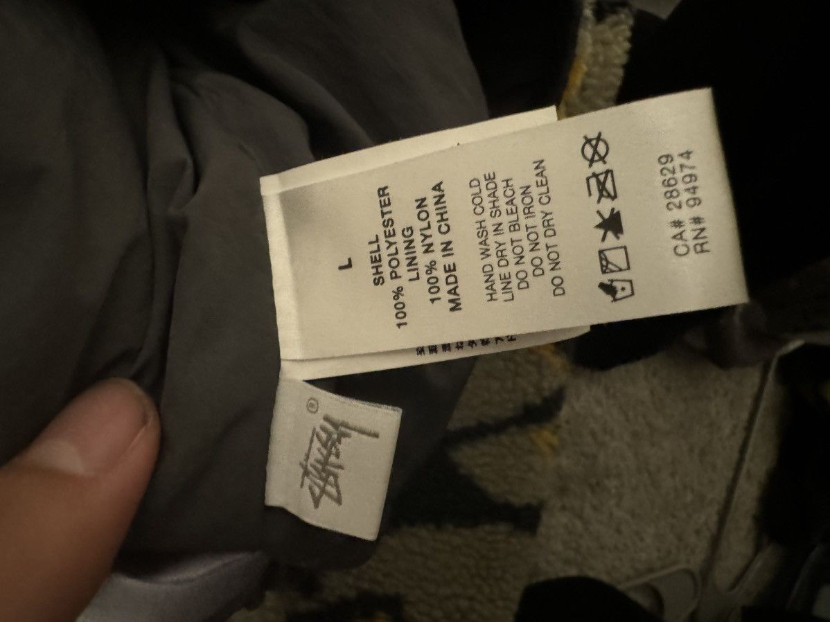 Stussy Stussy geometric block fleece pullover Size US L / EU 52-54 / 3 - 6 Thumbnail