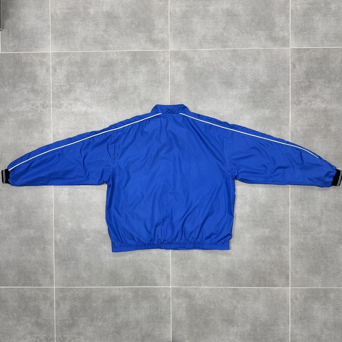 Nike × Vintage Vintage Nike Team Embroidered Logo Swoosh Track Jacket Size US L / EU 52-54 / 3 - 18 Thumbnail
