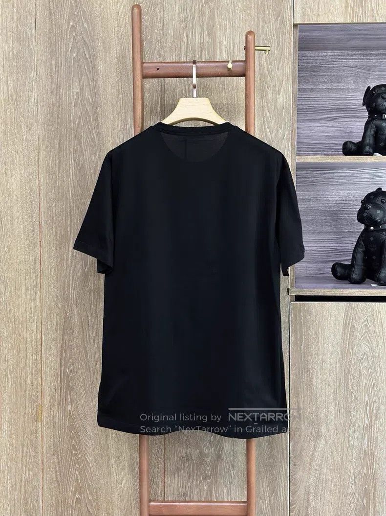 Versace Versace Black figure embroidered short-sleeved T-shirt Size US XS / EU 42 / 0 - 2 Thumbnail
