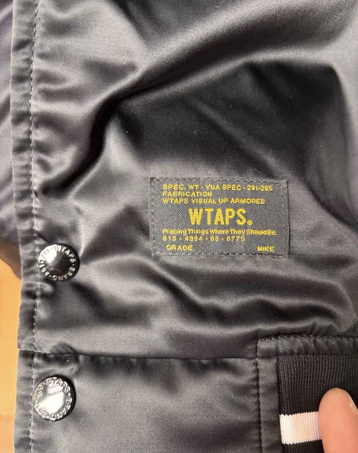 Wtaps WTAPS Double Eagle Cotton Padded Baseball Jacket J2 Size US M / EU 48-50 / 2 - 3 Thumbnail