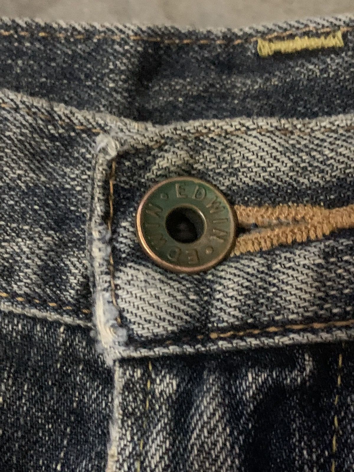 Edwin × If Six Was Nine × Japanese Brand Edwin Distressed Selvedge Denim Flare Jeans Size US 30 / EU 46 - 5 Thumbnail