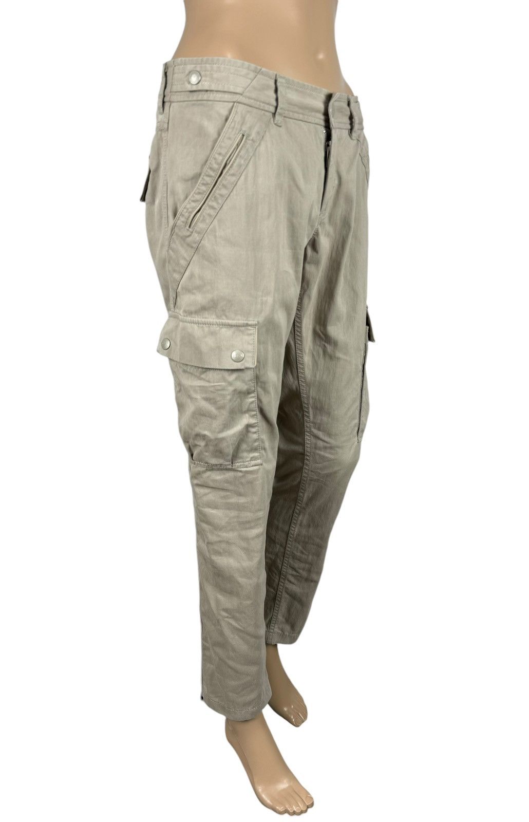 Diesel × Vintage Diesel 00s Vintage Cargo Pants Cotton-Nylon size 27 Size 27" / US 4 / IT 40 - 1 Thumbnail