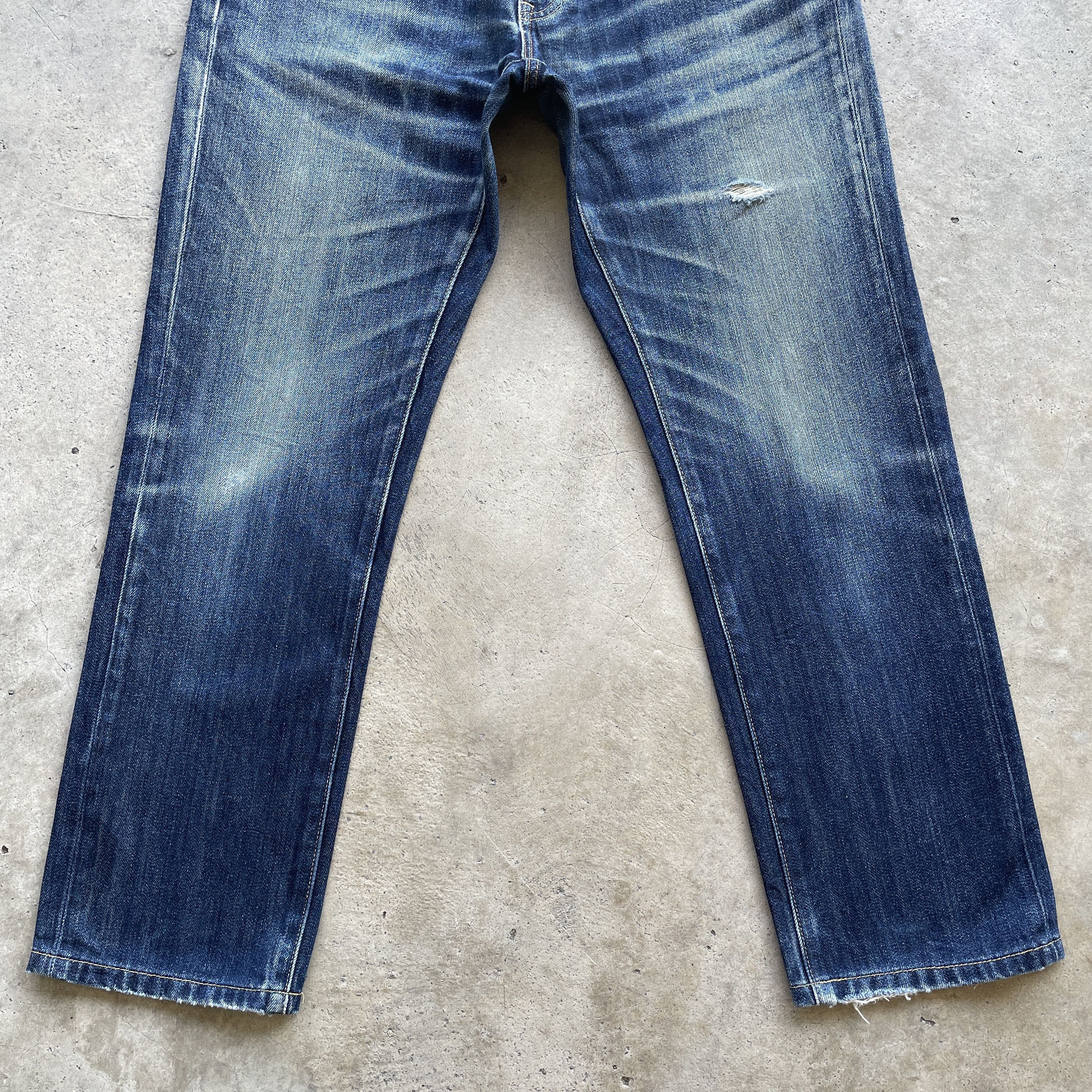 Japanese Brand W32💥 Vintage Japanese Brand Jeans Faded Denim Pants Size US 32 / EU 48 - 4 Thumbnail