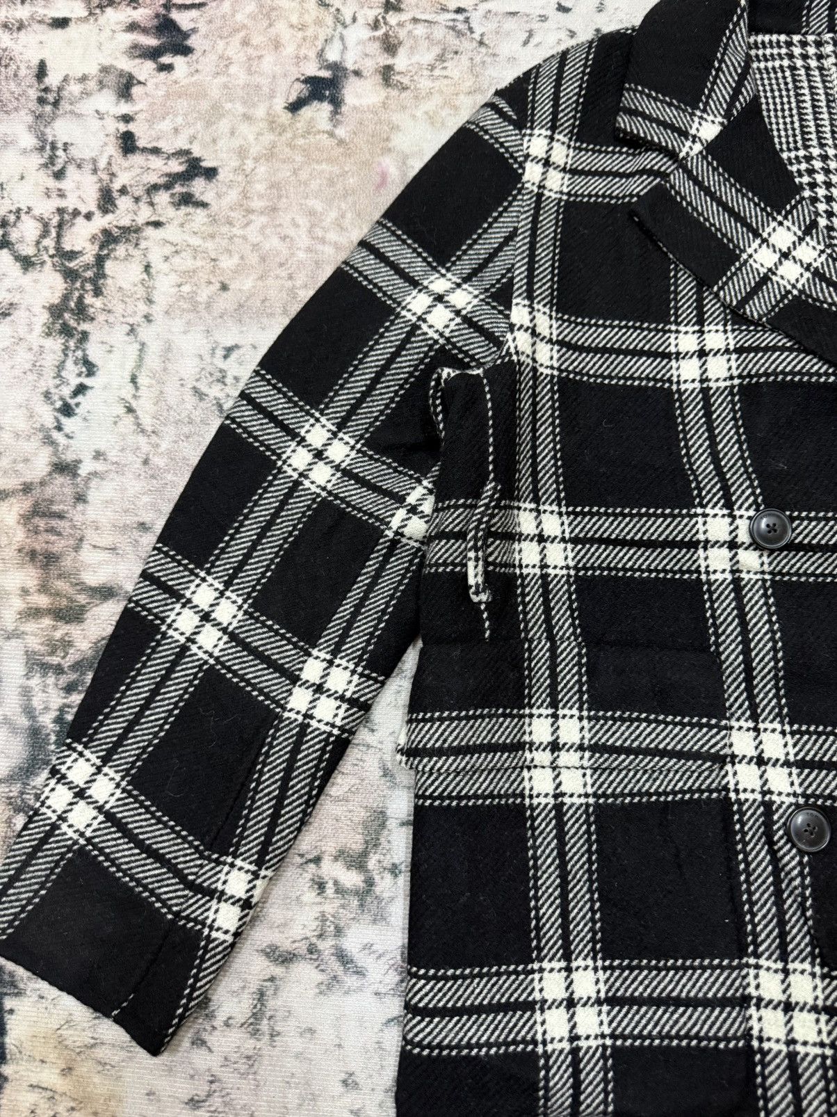 Tommy Hilfiger Tommy Hilfiger Chekered Wool Long Coat Jacket Size US S / EU 44-46 / 1 - 4 Thumbnail