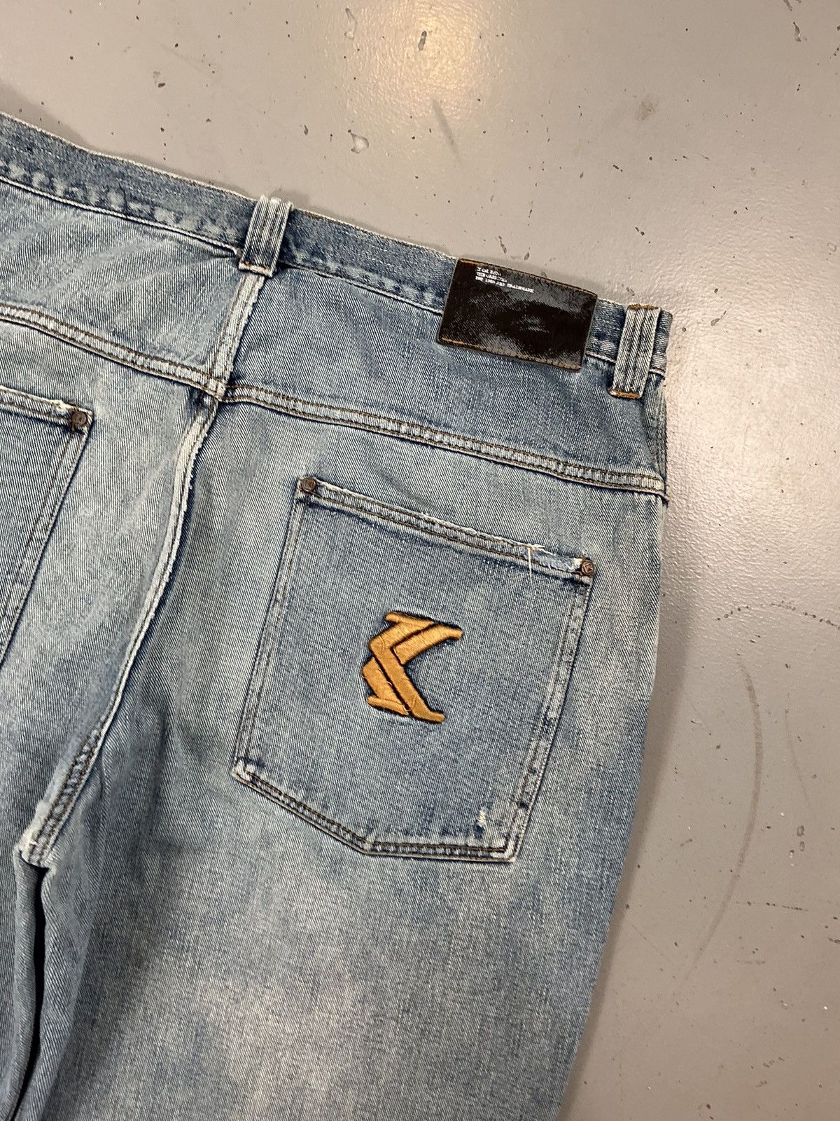 Karl Kani × Vintage Vintage Kani jeans distressed loose fit denim Size US 40 / EU 56 - 14 Thumbnail