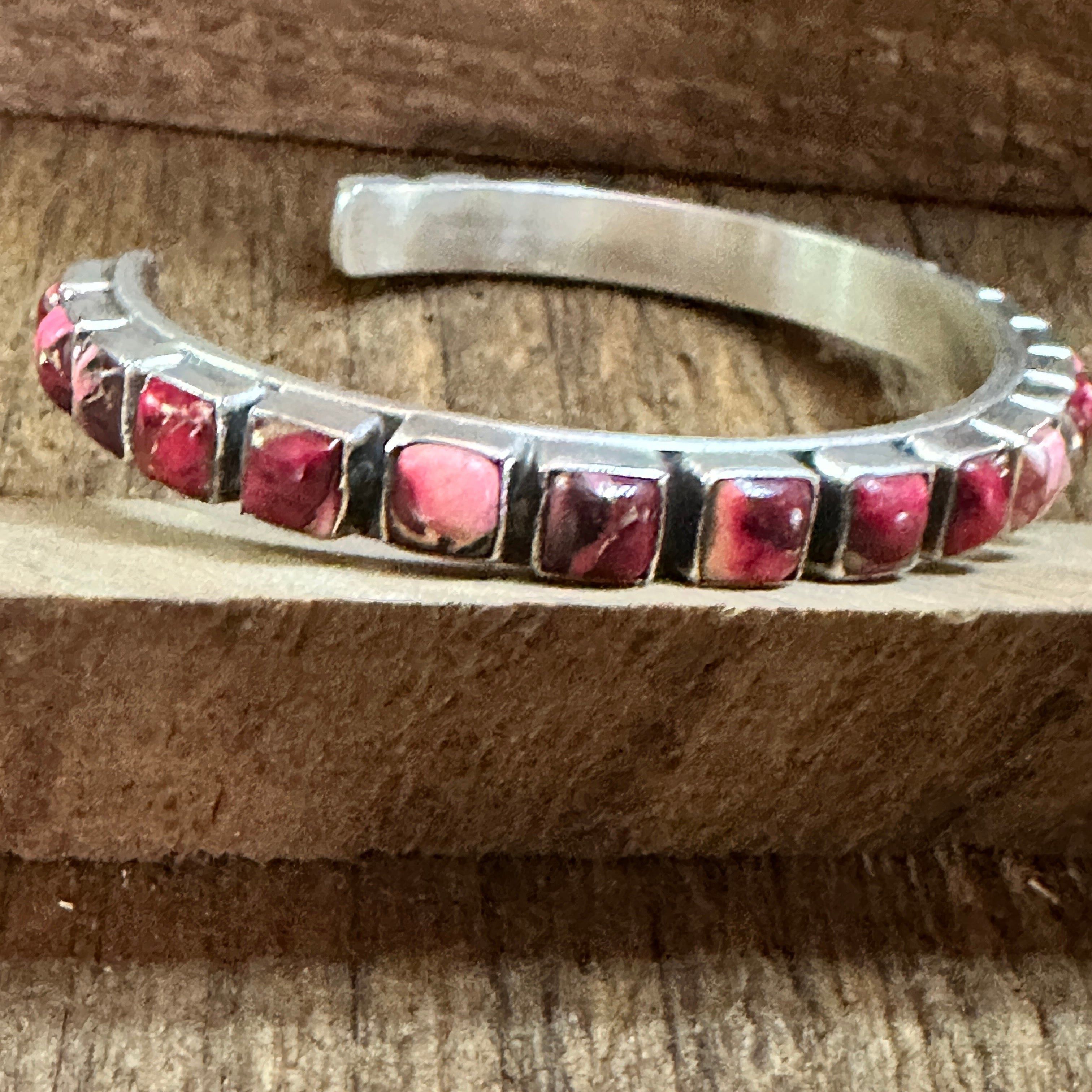 Other Handmade Sterling Silver Rose Dahlia Cuff Bracelet, Signed, Size ONE SIZE - 4 Thumbnail