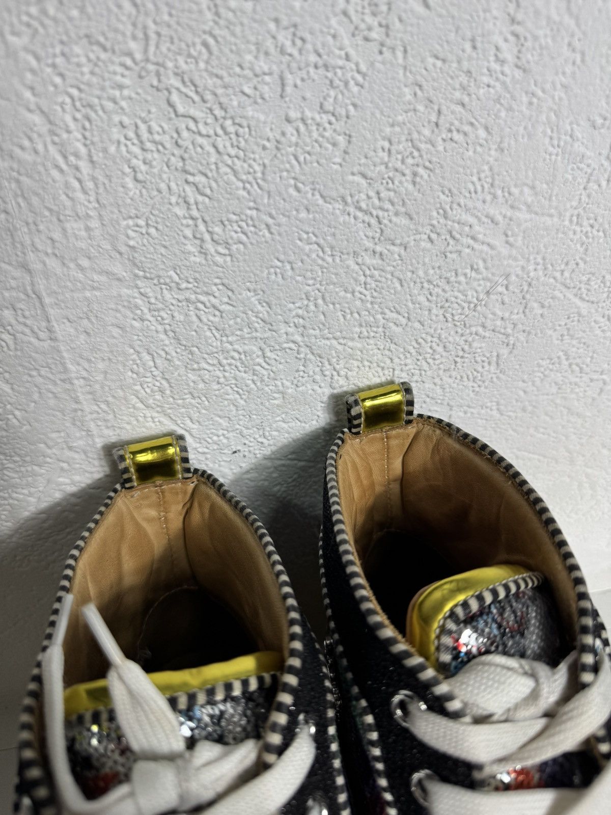 Christian Louboutin Christian Louboutin Graffiti Sequin High Sneakers Size 41 Size US 8 / EU 41 - 2 Thumbnail