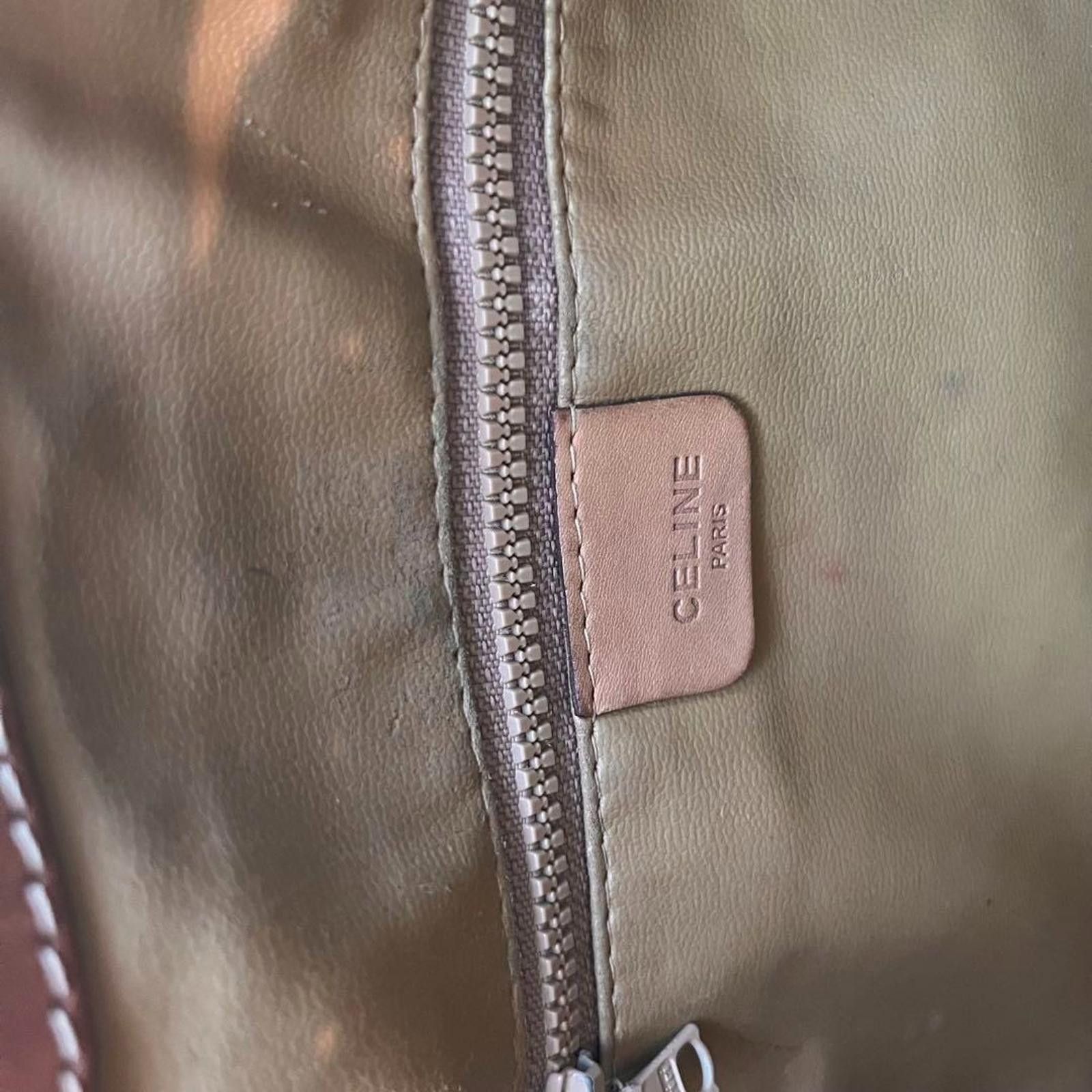 Celine Celine - Vintage Drawstring Shoulder Bag in Brown Monogram Size ONE SIZE - 4 Thumbnail