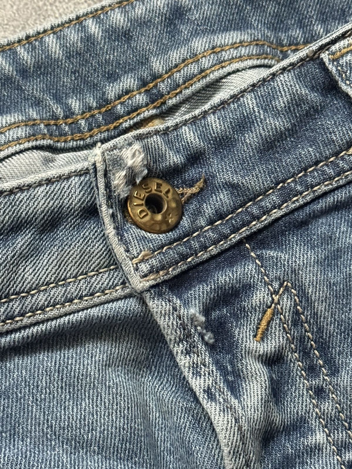 Diesel × Vintage Diesel 32/32 Waykee straight denim pant trouser Jean chino Size US 32 / EU 48 - 12 Thumbnail