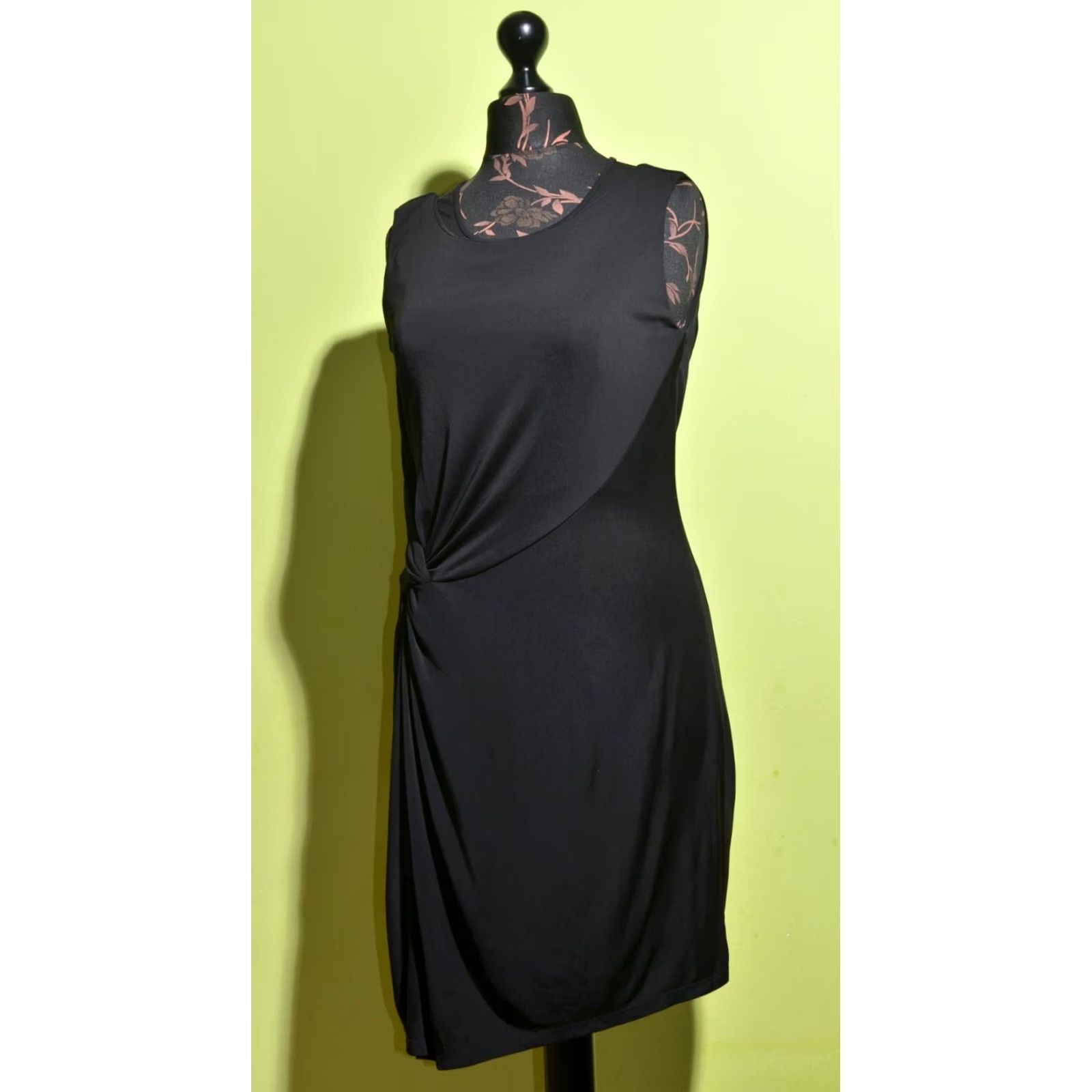 Karen Millen Karen Millen Women's Black Sleeveless Dress Casual Party/Cocktail Knee Length Size 12 UK12 US8 EU40 Dress Womens Black Sleeveless Knee Length 12 Size XL / US 12-14 / IT 48-50 - 2 Thumbnail