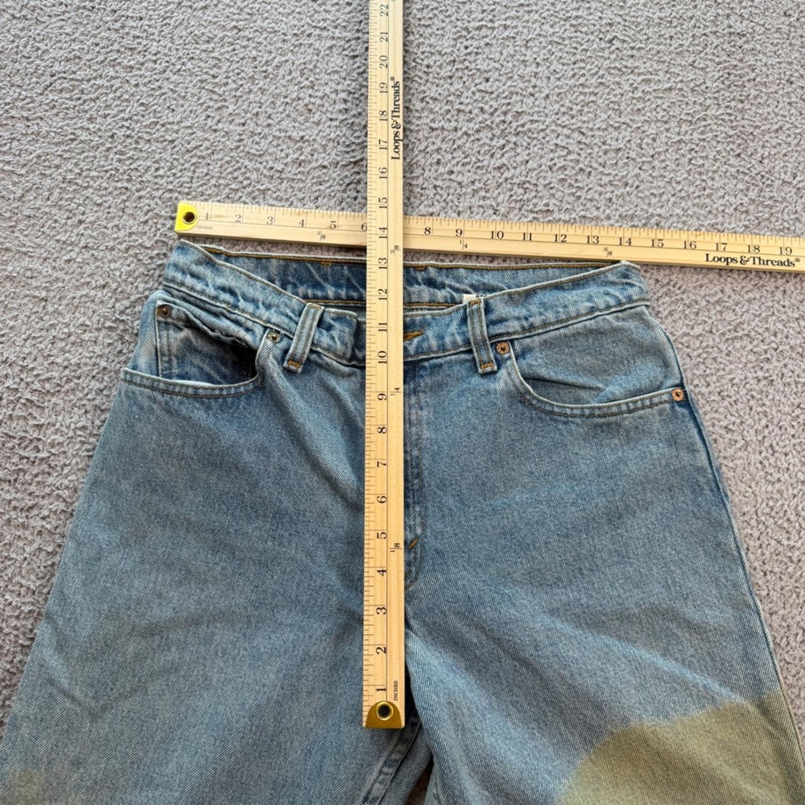 Levi's Vintage Levis 550 Made in Canada Jeans 28x29 Relaxed Light Size US 28 / EU 44 - 3 Thumbnail