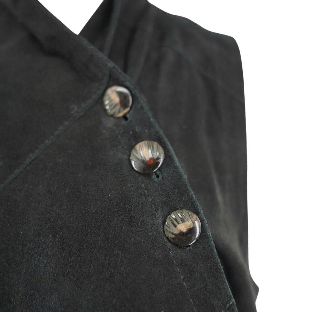 Designer KUSHI Black Asymmetrical Vest Size Small/Medium Size S / US 4 / IT 40 - 6 Thumbnail