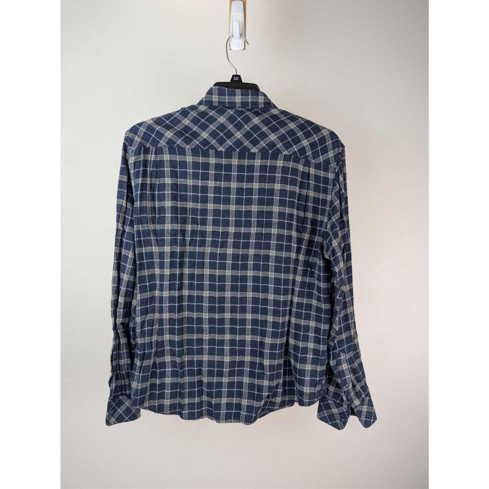 Rails o1rshd1 CC20 Checked Lennox Button up Shirt in Blue/Grey Size US M / EU 48-50 / 2 - 15 Thumbnail