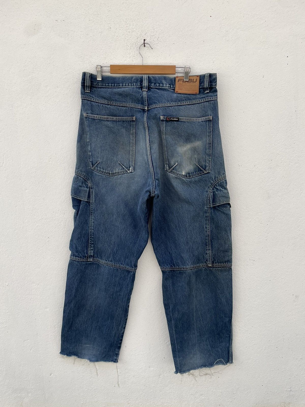 Fubu FUBU Side Pocket Baggy Jeans Size US 36 / EU 52 - 11 Thumbnail