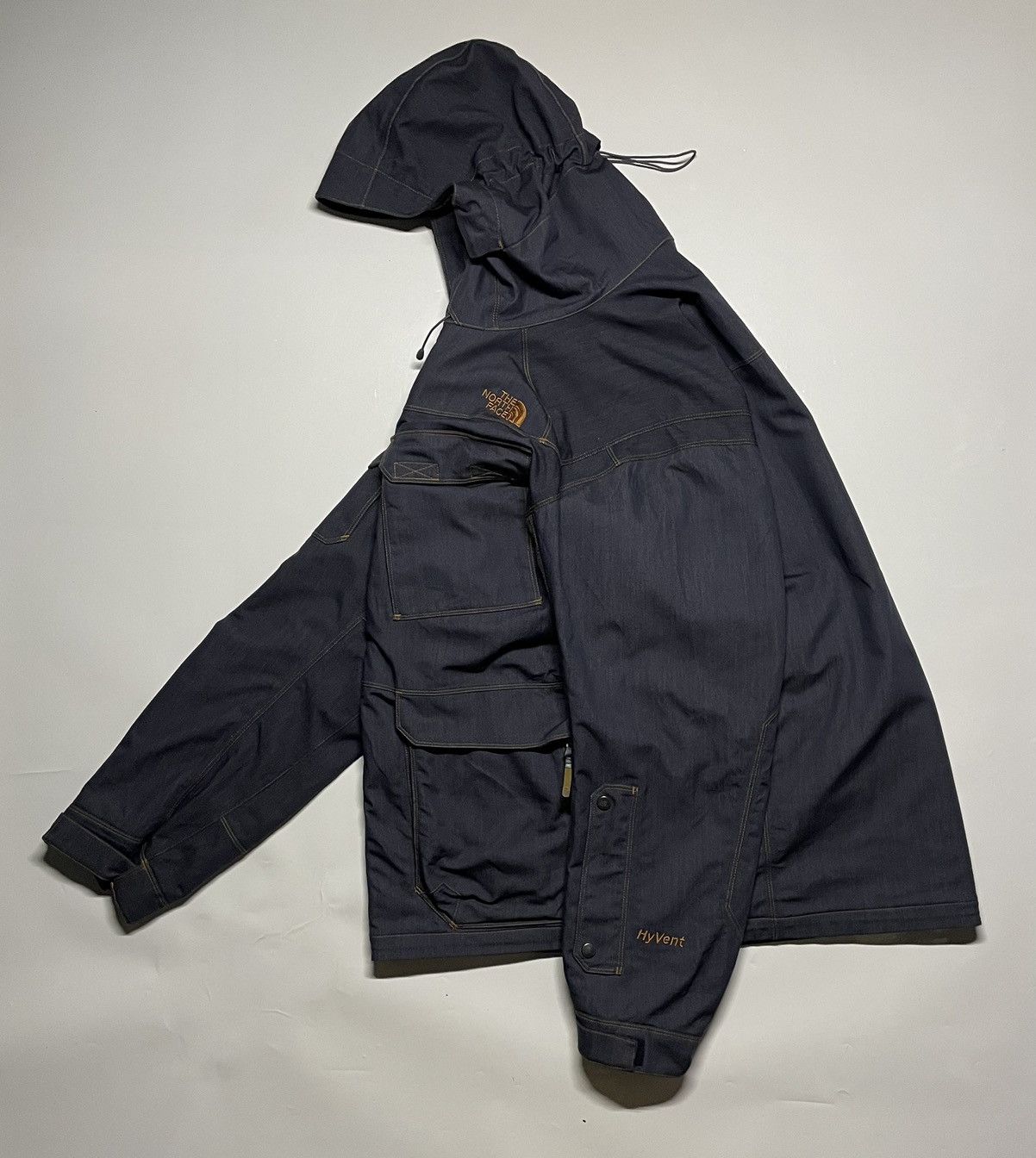 The North Face The North Face Hyvent Denim Outdoor gropcore jacket Size US XL / EU 56 / 4 - 1 Thumbnail