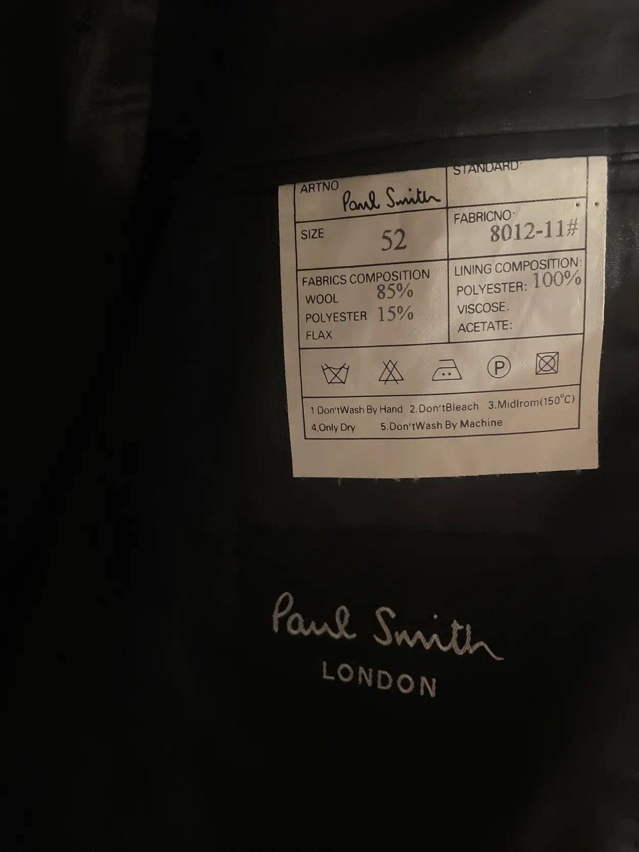 Paul Smith Paul Smith Blazer Size 52R - 3 Thumbnail