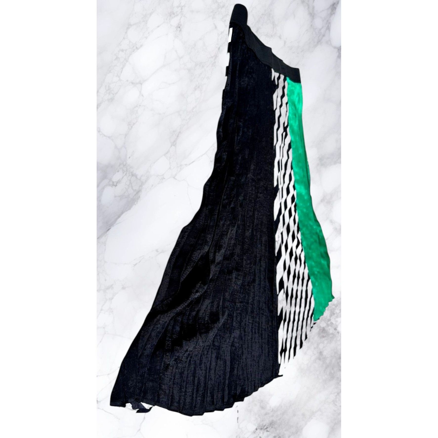 Other NWT Capsule Simply Be Skirt Size 16 Stretch Waist Pleated Fl Size 38" / US 16 / IT 52 - 5 Thumbnail