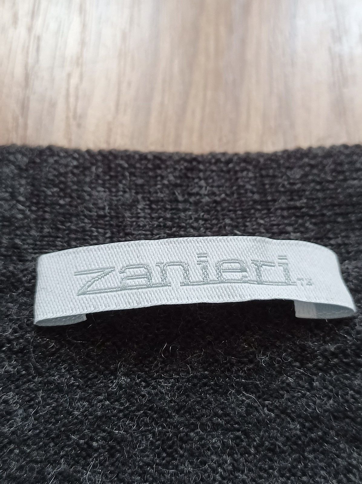 Zanieri Zanieri Lana Wool Grey Mens Knit Cardigan Vest XL Size US XL / EU 56 / 4 - 8 Thumbnail