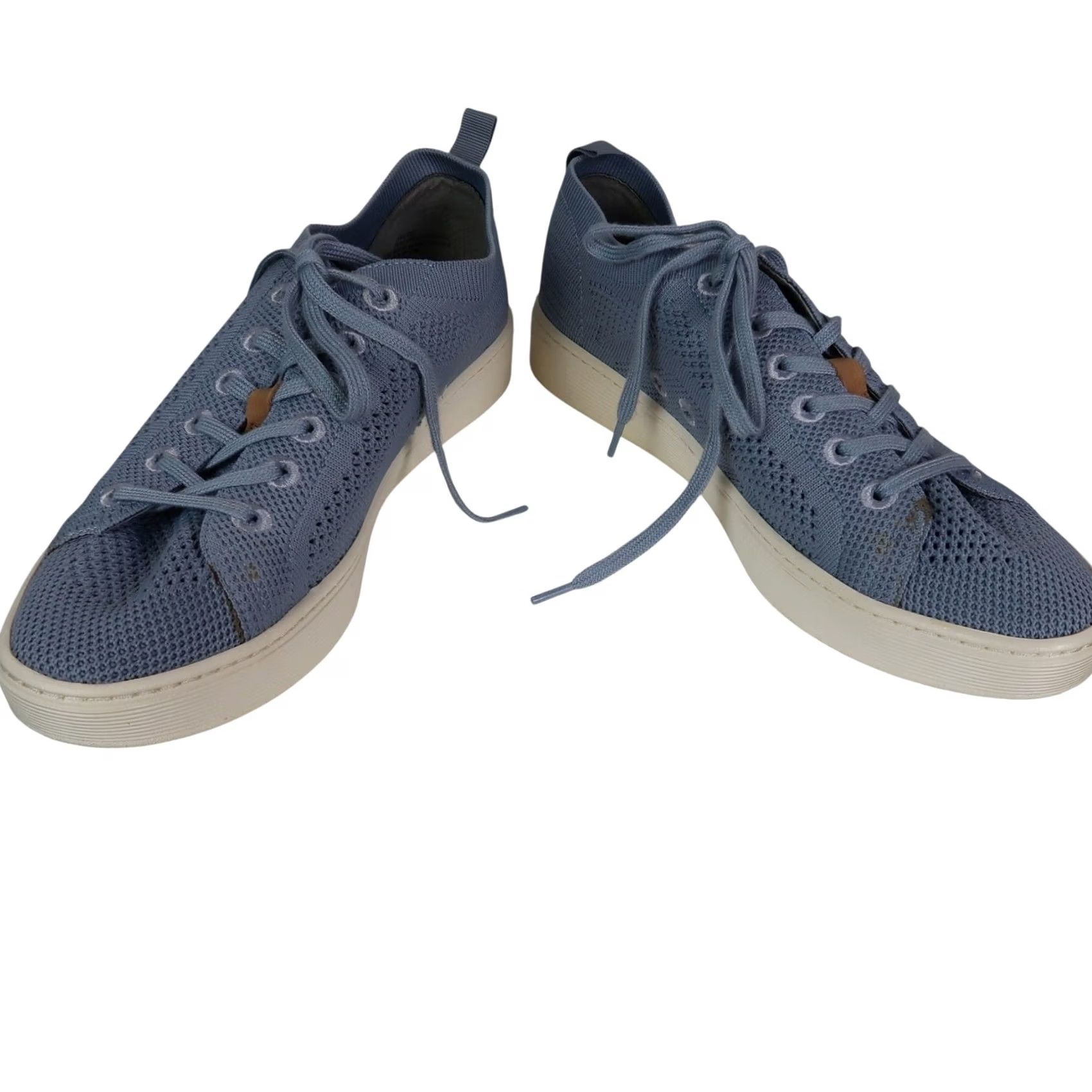 Vintage Sofft Sneakers Women's 9 Casual Knit Cloud Blue Lace Up Shoes - Size 9 Womens, Casual, Spring Summer Fall Size US 9 / IT 39 - 3 Thumbnail