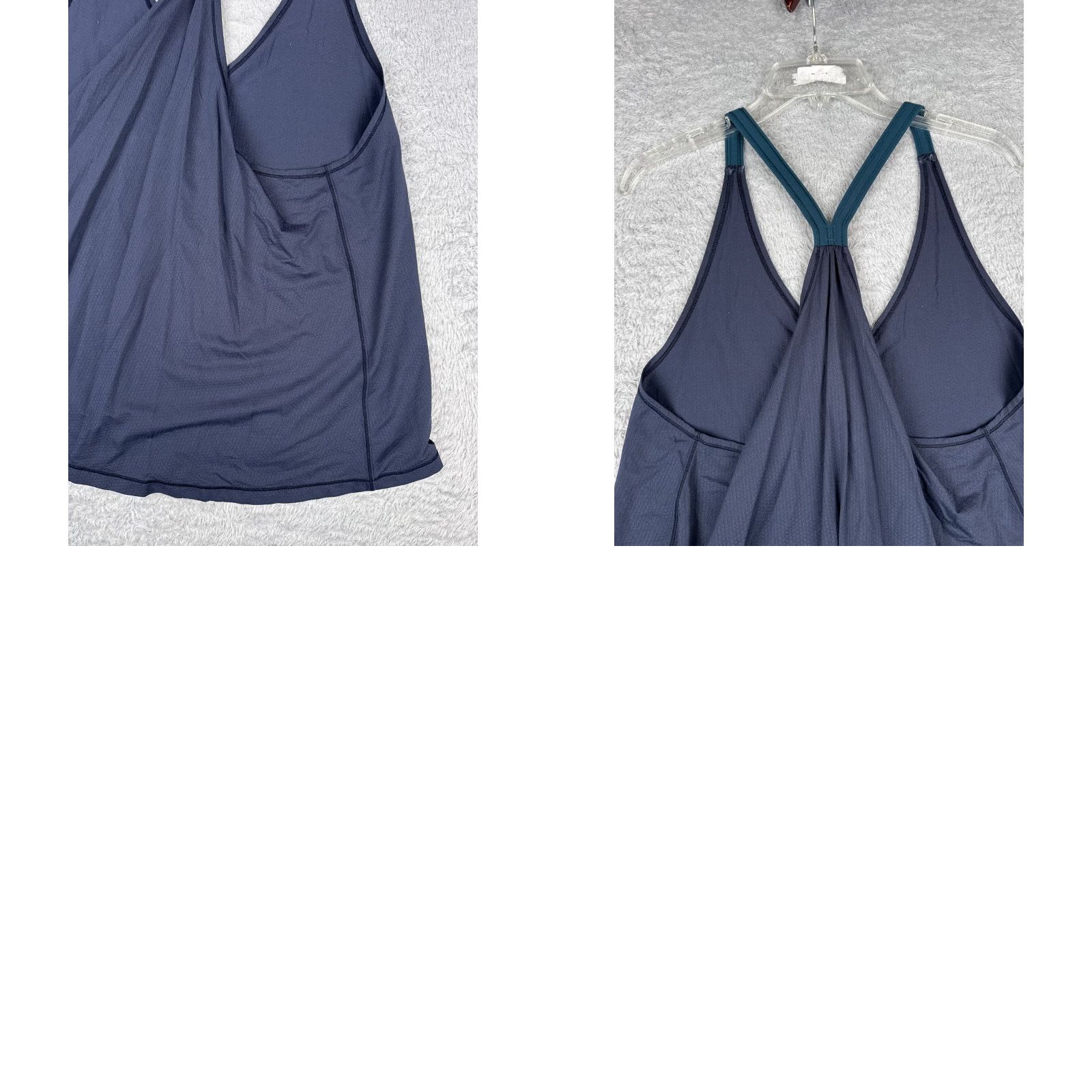 Lululemon VINTAGE Lululemon Shirt Women 8 Blue The Oneness Tank NO BRA READ Size M / US 6-8 / IT 42-44 - 9 Thumbnail