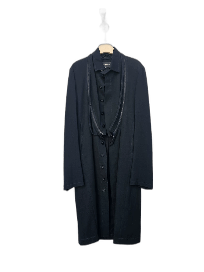 Ann Demeulemeester Ann Demeulemeester Men's Coat Windbreaker Size ONE SIZE - 1 Thumbnail
