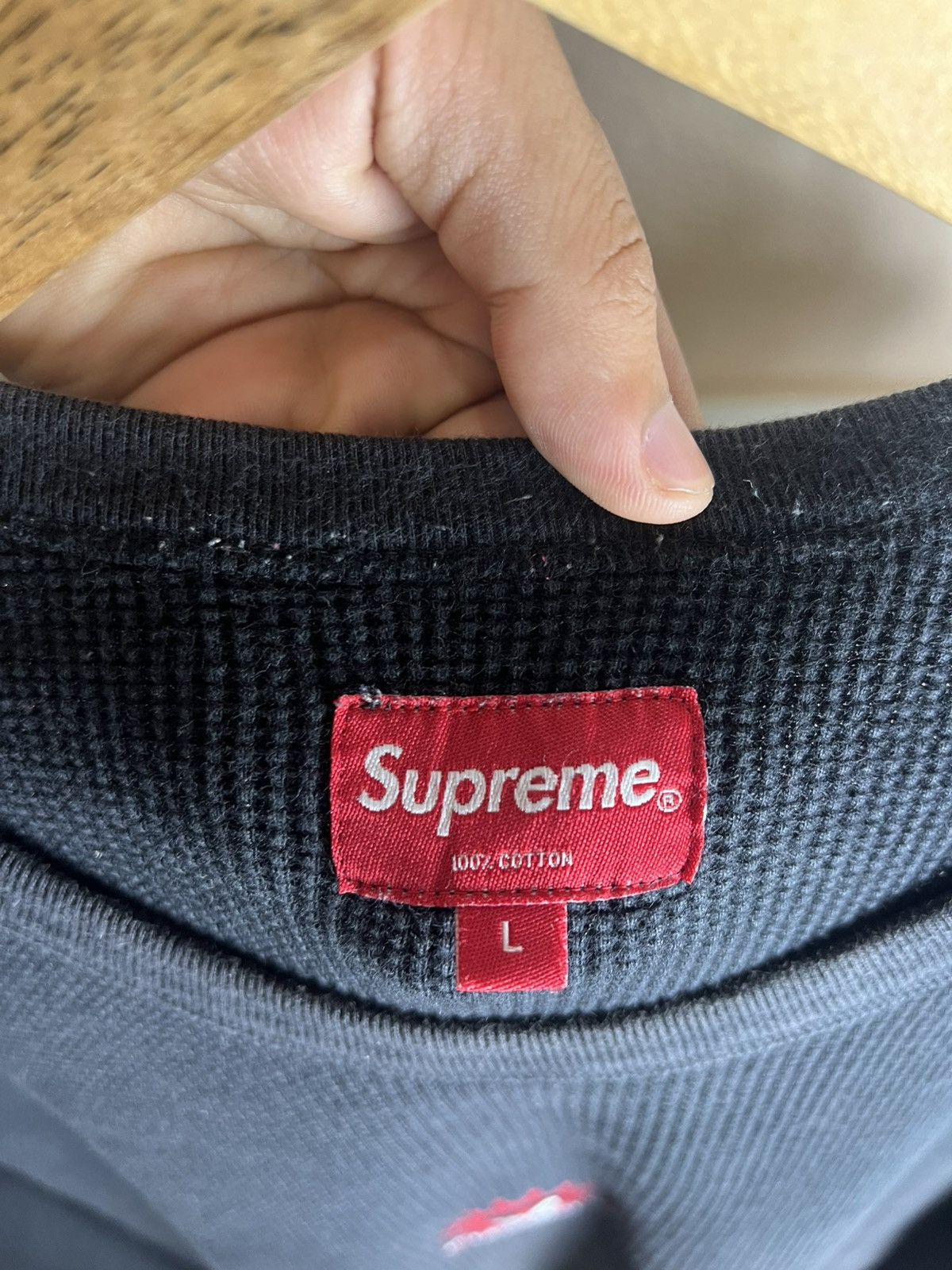 Supreme Supreme Vampire Waffle Thermal Faded Size US L / EU 52-54 / 3 - 8 Thumbnail