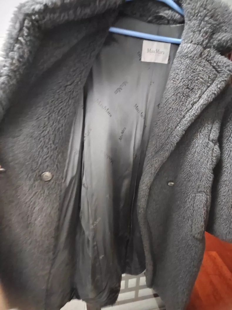 Max Mara Max Mara Gray Teddy Size S / US 4 / IT 40 - 3 Thumbnail