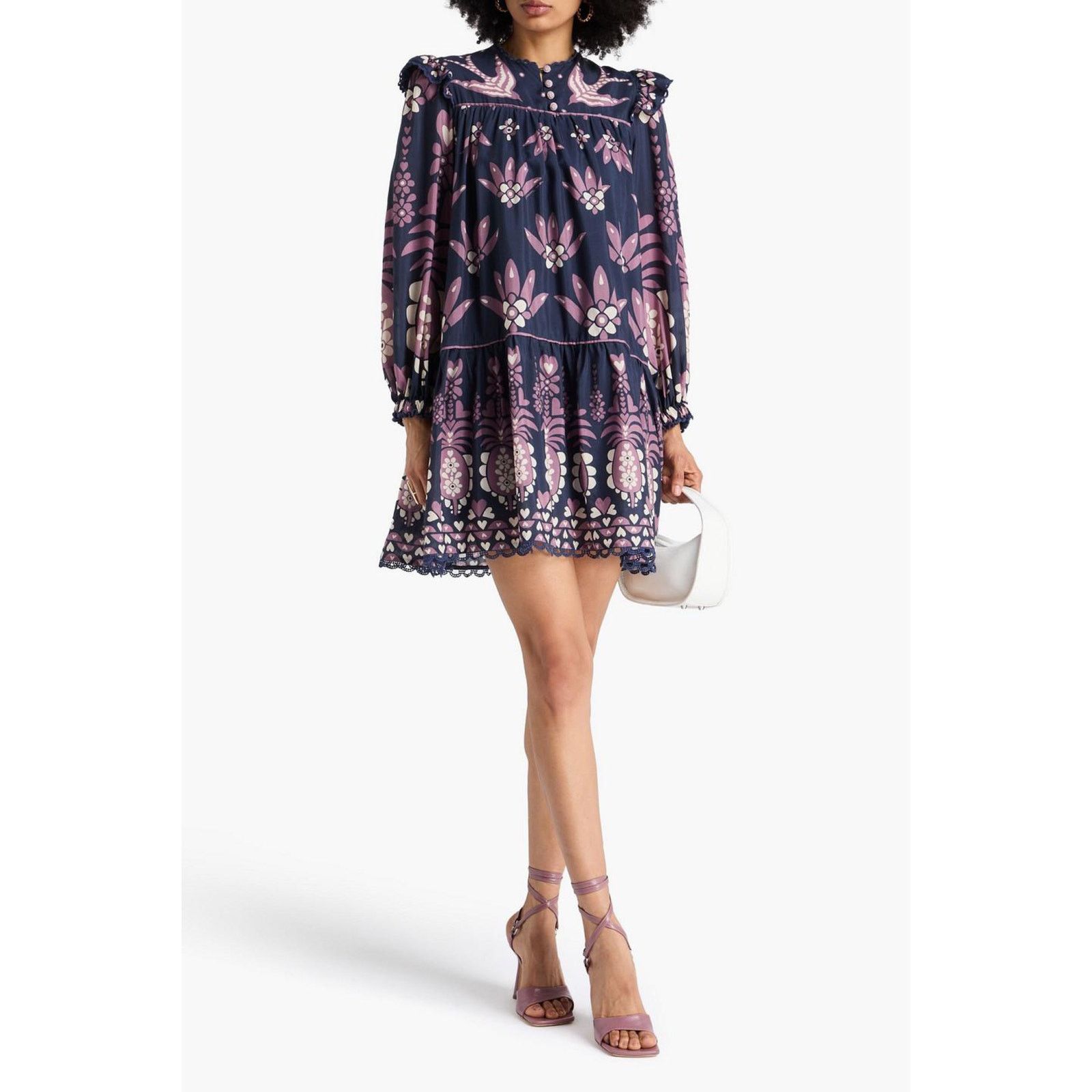 Farm Rio Macaw Bloom Mini Dress | Grailed