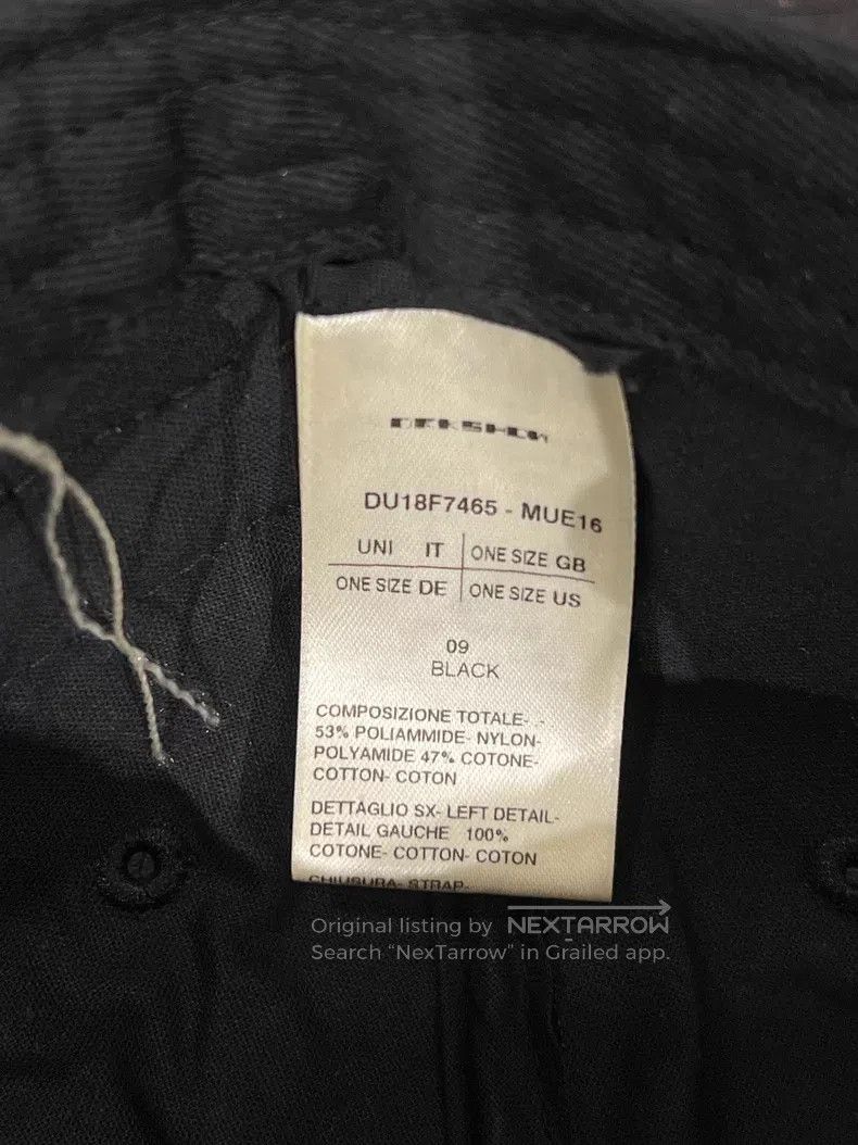 Rick Owens Rick Owens Patchwork Fringe Flat Brimmed Trucker Hat Size ONE SIZE - 9 Thumbnail