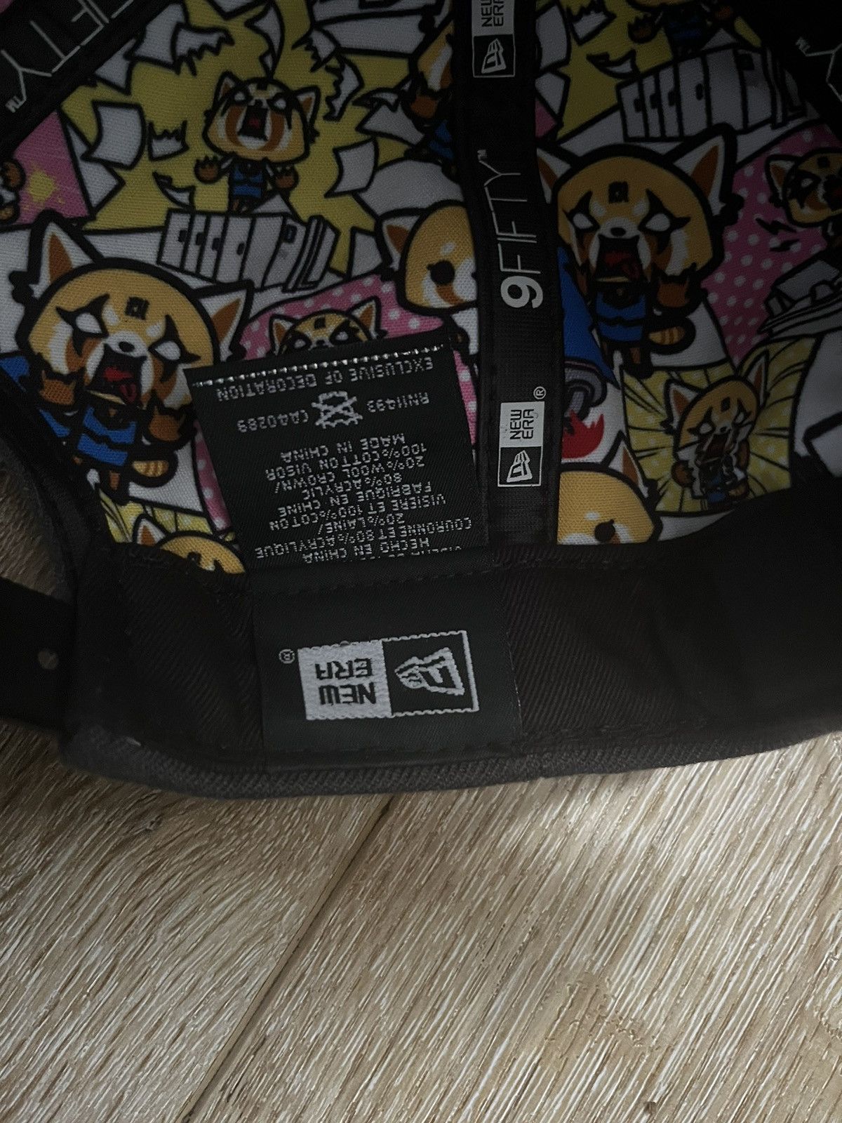 Japanese Brand Aggretsuko X Tokidoki New Era 59Fifty Snap Back Cap Size ONE SIZE - 4 Thumbnail