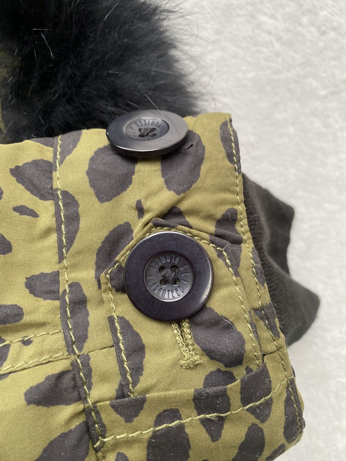 SLY Sly Leopard Print Fur Hood Parka Size S / US 4 / IT 40 - 15 Thumbnail