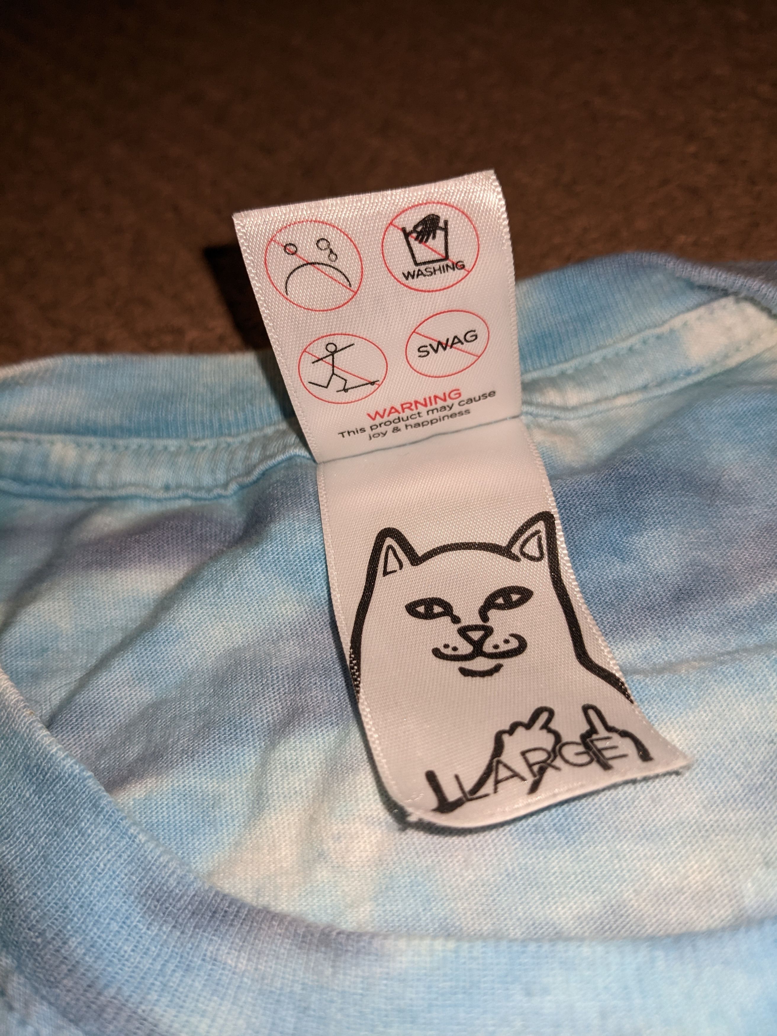 RIPNDIP Rip N Dip Tie Dye T-shirt Size US L / EU 52-54 / 3 - 5 Thumbnail