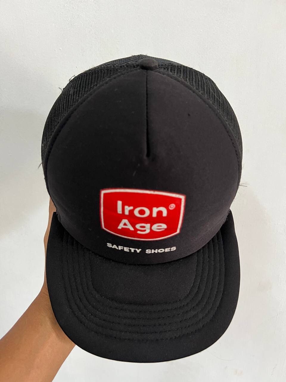 Vintage Vintage Iron Age Safety Shoes Taiwan Roc Trucker Hat Size ONE SIZE - 6 Thumbnail