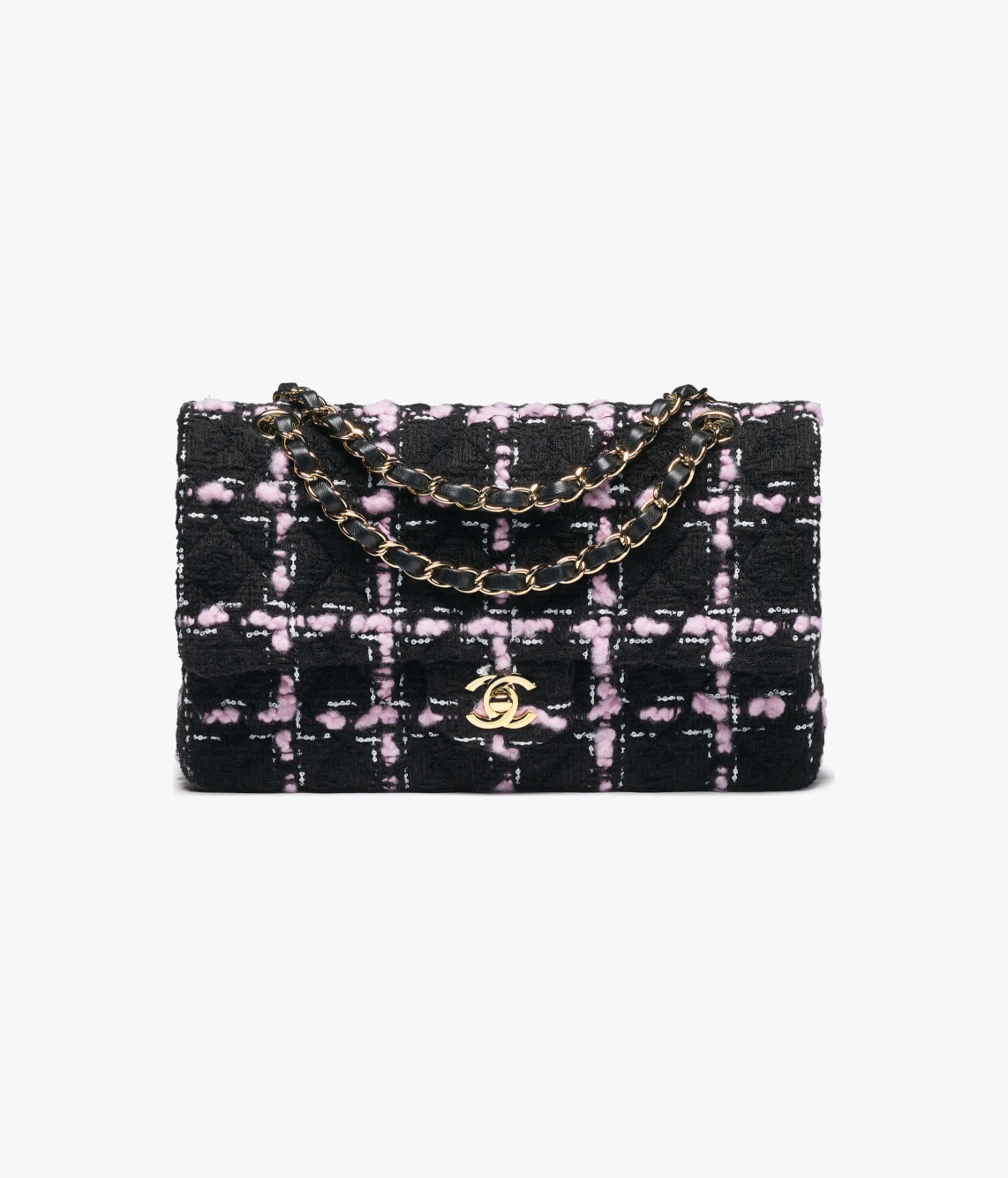 Chanel os11x0126 Size: OS / Classic Handbag in Black/Pink Size ONE SIZE - 1 Thumbnail