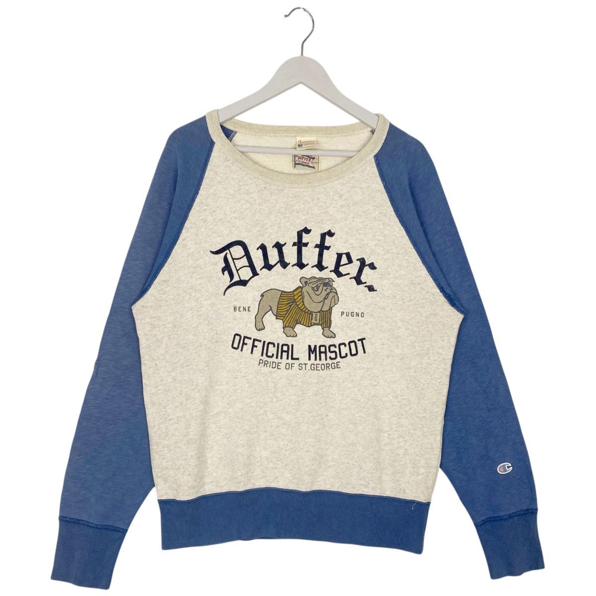 Other Vintage Champion X Duffer Of St. George Raglan Sweatshirt Size US M / EU 48-50 / 2 - 1 Thumbnail