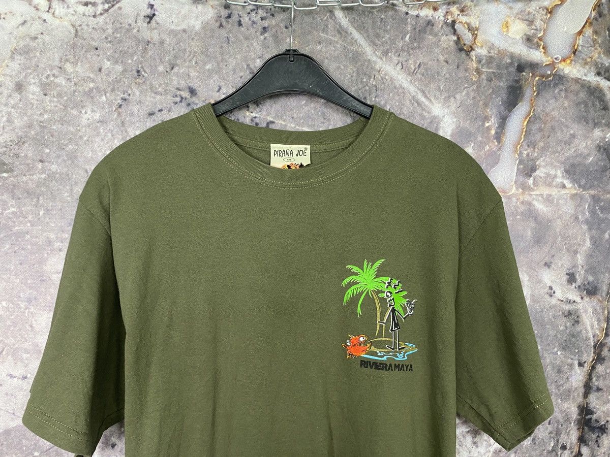 Japanese Brand Men’s Pirana Joe T-Shirt Rivera Maya Cancun Size Large Size US L / EU 52-54 / 3 - 2 Thumbnail