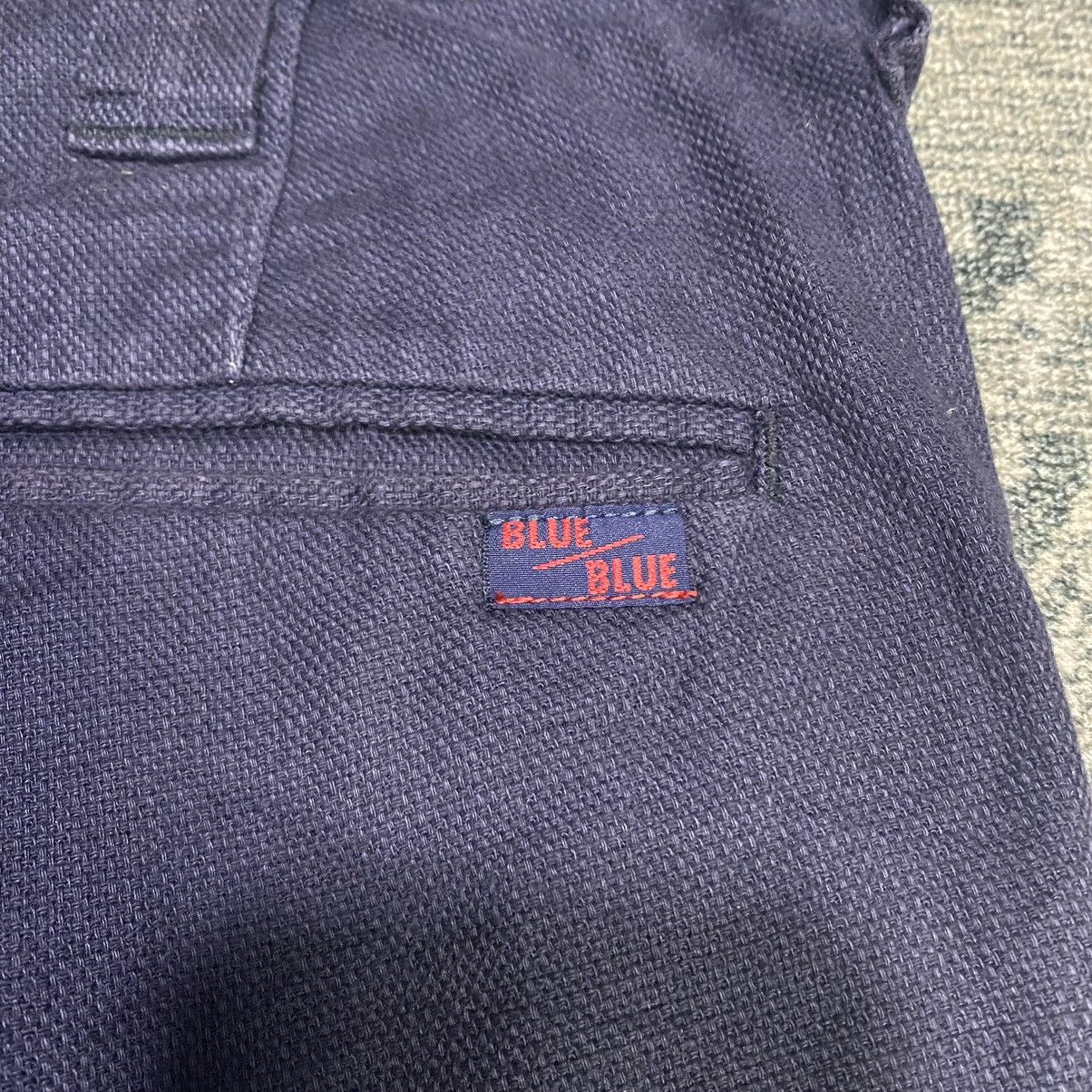 Blue Blue Japan × Japanese Brand Blue Blue Japan Short Pant Faded Size US 32 / EU 48 - 13 Thumbnail