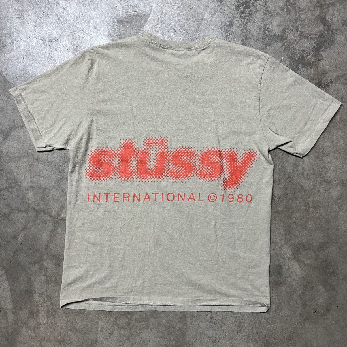 Cactus Plant Flea Market × Stussy × Travis Scott Stussy International 1980 Graphic T-Shirt Size US M / EU 48-50 / 2 - 4 Thumbnail
