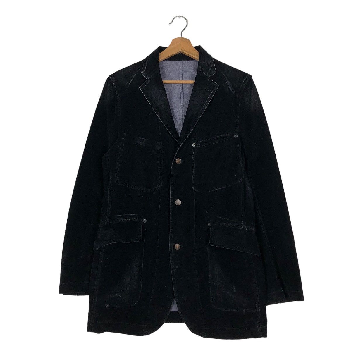 Issey Miyake 🔥Vintage Chore Work Jacket Tete Homme Issey Miyake Japan Size US L / EU 52-54 / 3 - 1 Thumbnail