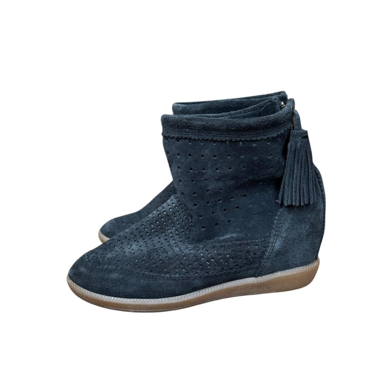 Isabel Marant Isabel Marant Basley Suede Sneakers Perforated size FR38 Size US 6 / IT 36 - 2 Thumbnail