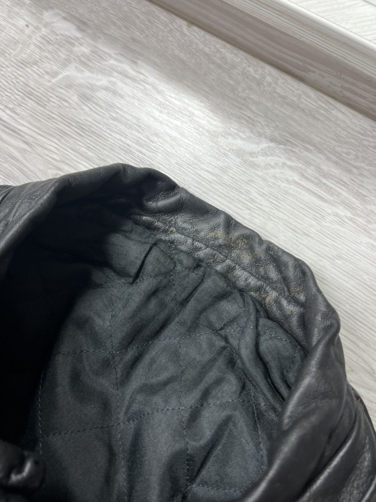 Genuine Leather Vintage Heavyweight Biker Motorcycle Leather Jacket Racing Size US M / EU 48-50 / 2 - 13 Thumbnail