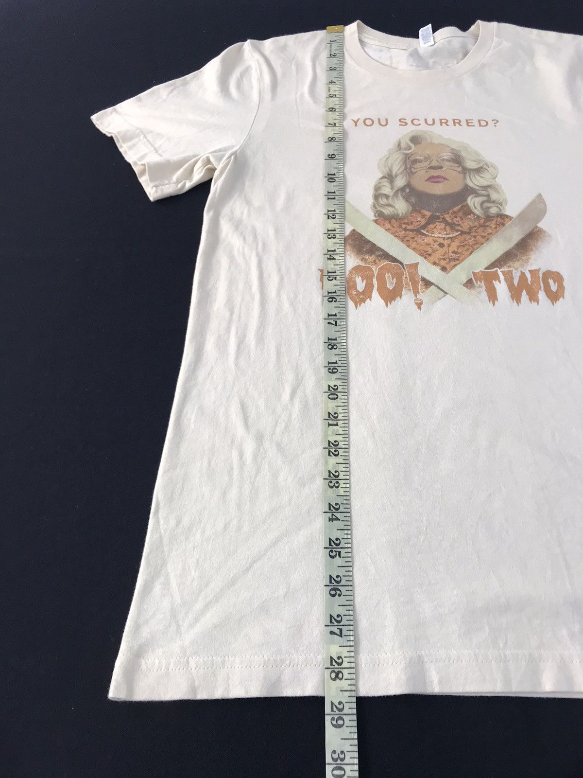 Vintage 2017 Boo 2 You Scurred Madea Tyler Perry Movie Promo Tee Size US S / EU 44-46 / 1 - 9 Thumbnail