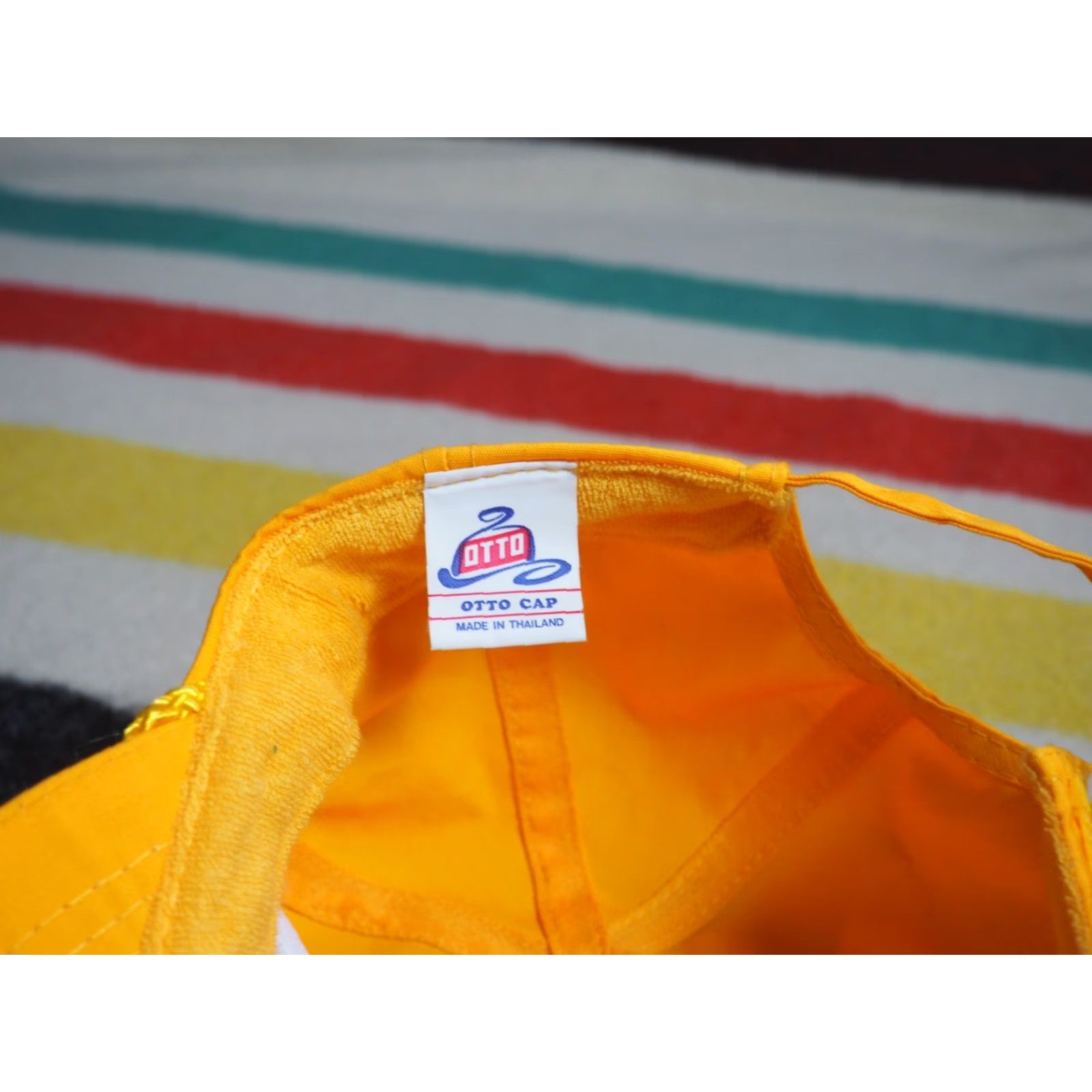 Vintage VINTAGE Texaco Cup Speedboat Racing Seafair Yellow OTTO Trucker Hat Cap Adjustable Men Hat 90s Style Summer Spring Fall Yellow StrapbackCN? Size ONE SIZE - 5 Thumbnail