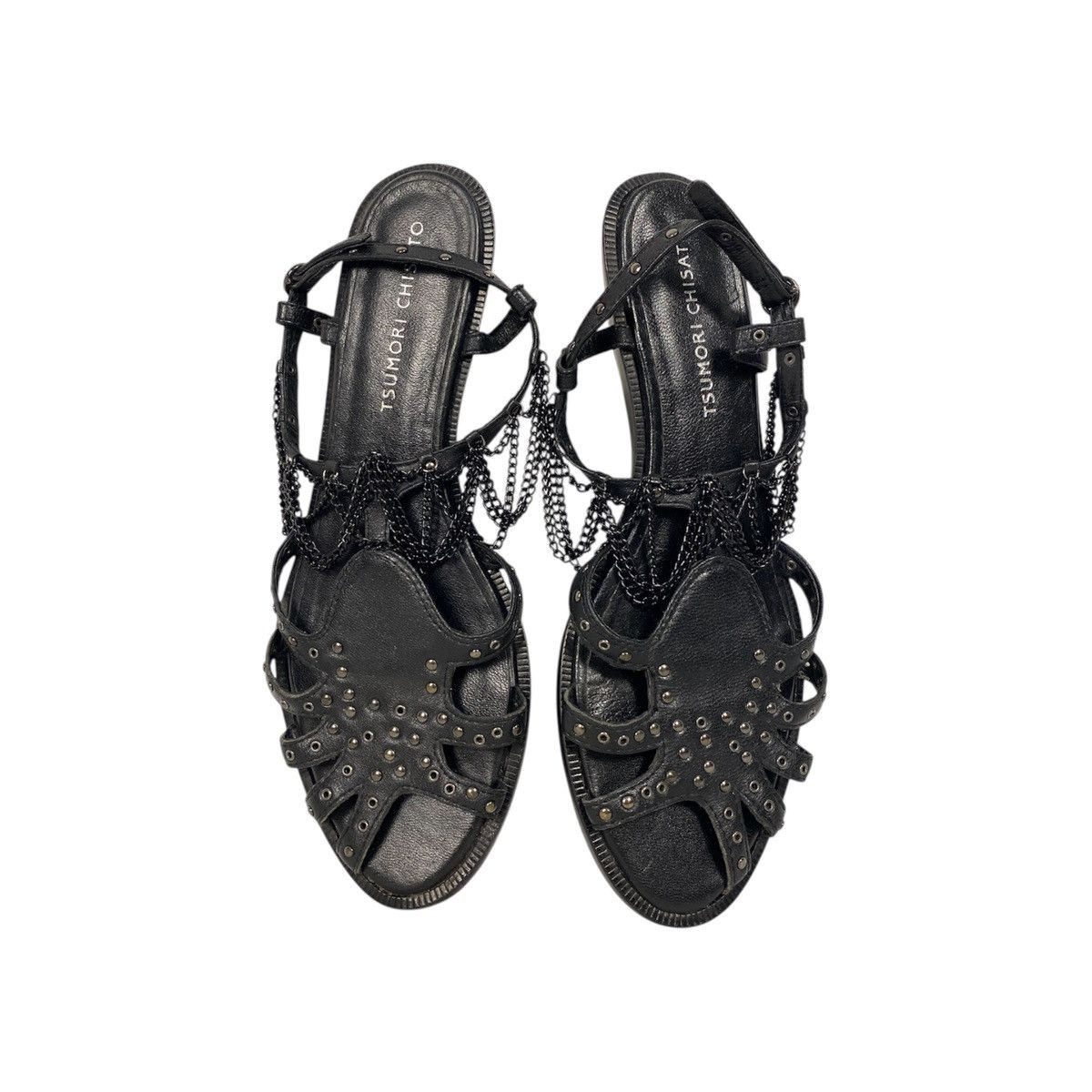 Issey Miyake Tsumori Chisato By Issey Miyake Sandal Studded Punk Style Size US 9 / IT 39 - 1 Thumbnail