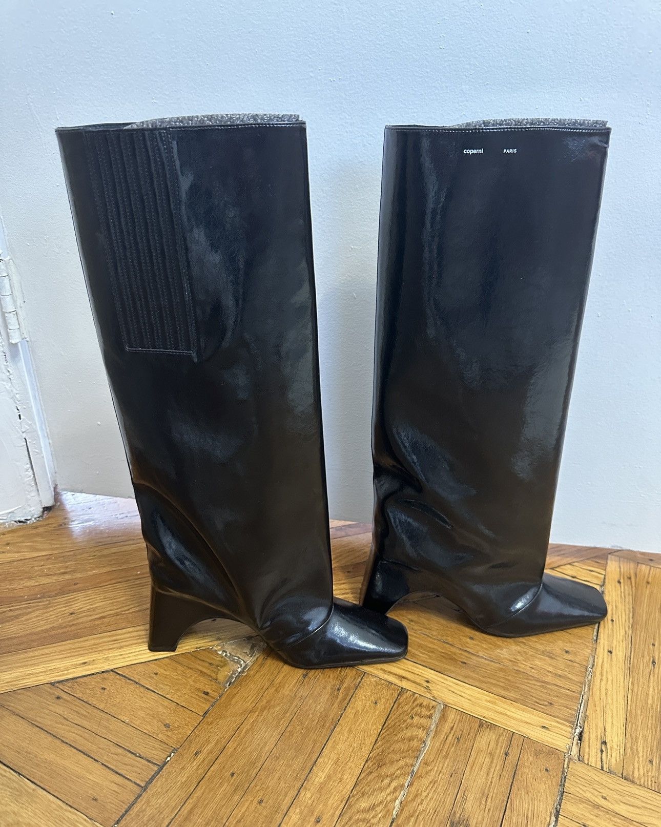 Coperni Coperni Women's Black Cactus Bridge Boots Size US 8 / IT 38 - 3 Thumbnail