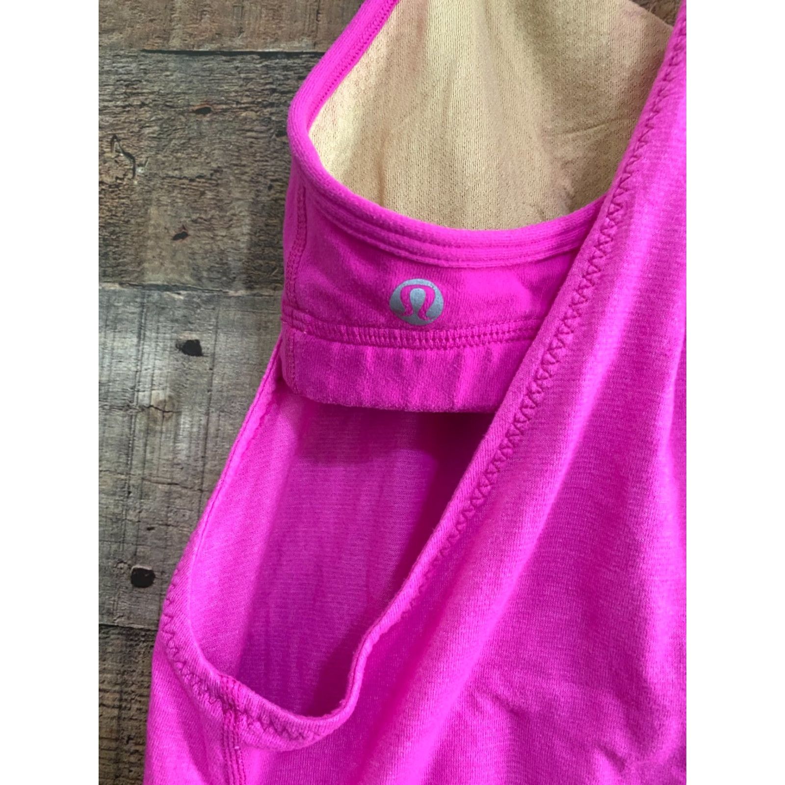 Lululemon Lululemon Tank Built-In Bra Women Size 4 Multicolor Black Pink Green Lot Of 3 Activewear Shirt Size ONE SIZE - 5 Thumbnail