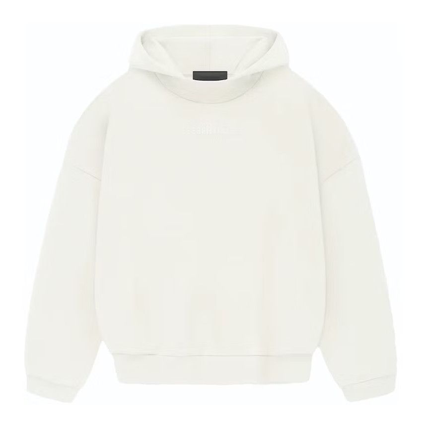 Fear of God Fear of God Essentials Hooded Sweatshirt Cloud Dancer Size US XL / EU 56 / 4 - 1 Thumbnail