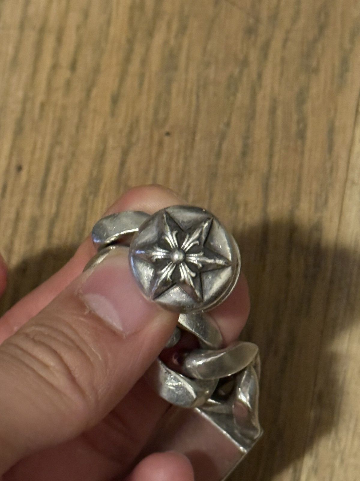 Chrome Hearts Chrome hearts special order Ken bracelet ID bracelet Size ONE SIZE - 6 Thumbnail