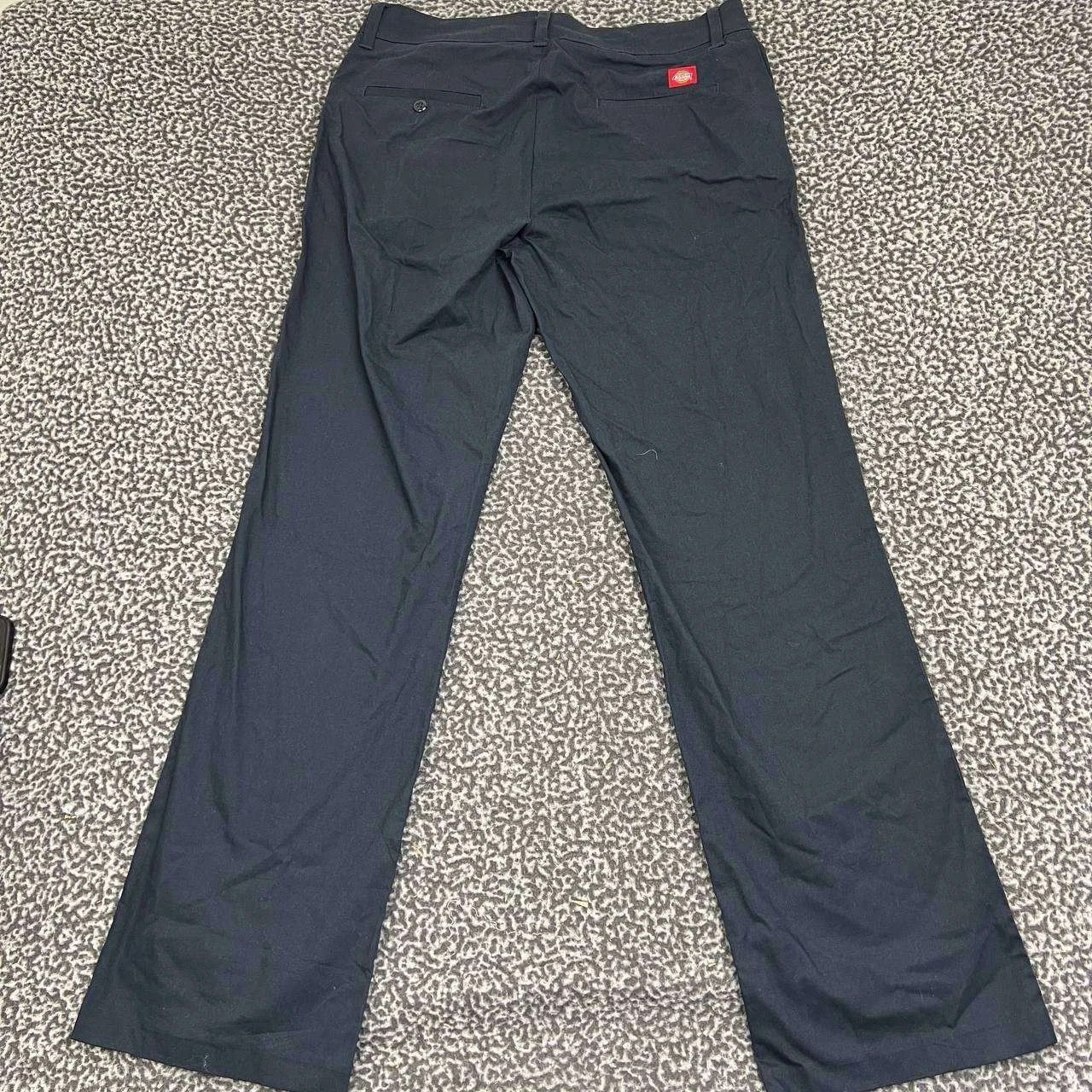 Dickies Dickies Pants 10R Straight Leg Flat Front Pockets 33x32 Size US 33 - 2 Thumbnail